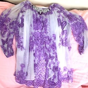 Denim 24/7 blouse worn once